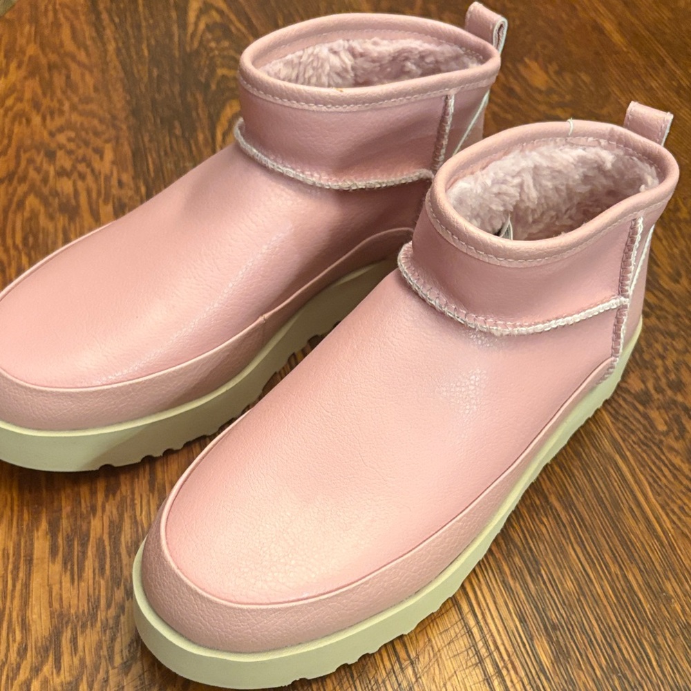 UGG Pink Winter Boots
